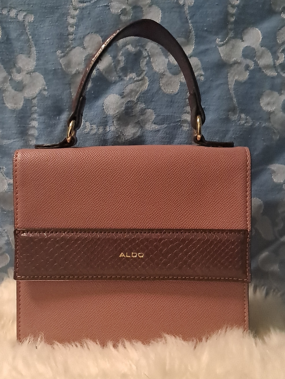 👜✨ RETRO HIGH-GLAM REBEL AESTHETIC — AUTHENTIC ALDO STATEMENT SATCHEL ✨👜
